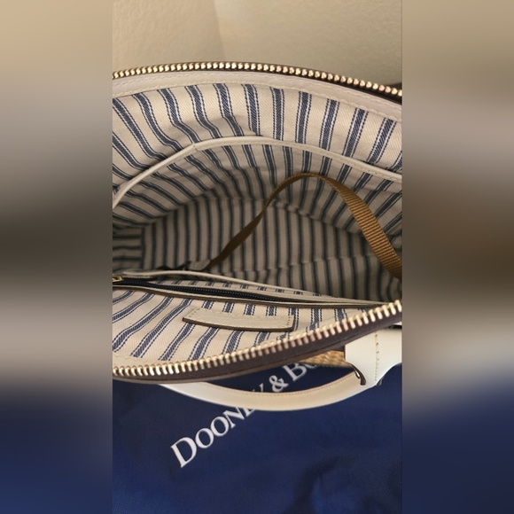 DOONEY AND BOURKE Beacon Woven Domed Satchel NWOT - Picture 10 of 10